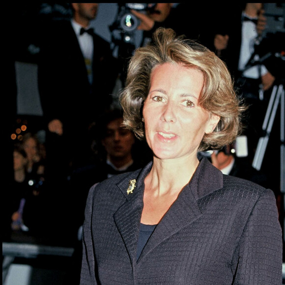 Claire Chazal au Festival de Cannes en 1993