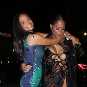 Exclusif - Christina Milian célèbre le 36 ème anniversaire de sa soeur Danielle à Los Angeles. Le 2 mars 2022.