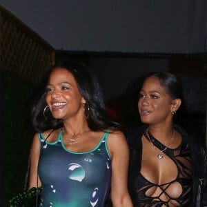 Exclusif - Christina Milian célèbre le 36 ème anniversaire de sa soeur Danielle à Los Angeles. Le 2 mars 2022.