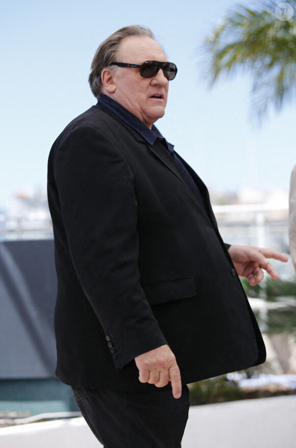 Gerard Depardieu, lors du festival de Cannes. Le 22 mai 2015. 