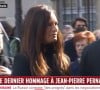 Nathalie Marquay le jour des obsèques de son mari Jean-Pierre Pernaut, le 9 mars 2022