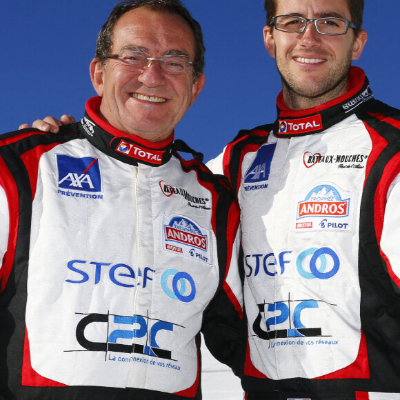 Jean-Pierre PERNAUT et son fils Olivier PERNAUT au trophée Andros 2014/2015 à Val Thorens. © DPPI / Panoramic / Bestimage