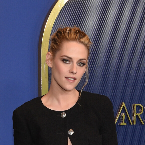 Kristen Stewart au photocall du déjeuner des nominés de la 94ème édition des Oscar à Los Angeles, le 7 mars 2022. © Lisa O'Connor/Zuma Press/Bestimage