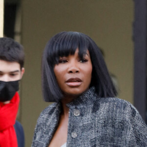 Venus Williams arrive au Grand Palais Éphémère pour assister au défilé de mode Chanel, collection prêt-à-porter automne-hiver. Paris. © Christophe Clovis / Veeren / Bestimage