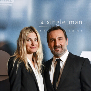 Gilles Lellouche et sa compagne Alizée Guinochet à la première du film "Goliath" au cinéma UGC Normandie à Paris, le 8 mars 2022. © Pierre Perusseau/Bestimage 