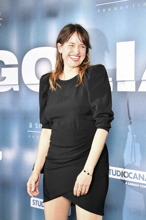 Marie Gillain à la première du film "Goliath" au cinéma UGC Normandie à Paris, le 8 mars 2022. © Pierre Perusseau/Bestimage 