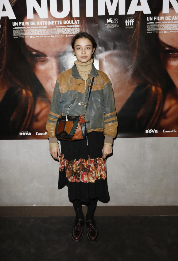 Carmen Kassovitz - Première du film "Ma Nuit" au cinéma au Mk2 Gambetta à Paris, le 8 mars 2022. © Marc Ausset-Lacroix/Bestimage