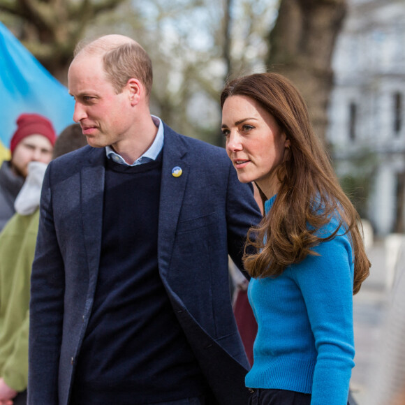 Le prince William et Kate Middleton arrivent au centre culturel ukrainien à Londres, pour découvrir les efforts extraordinaires déployés pour soutenir les Ukrainiens au Royaume-Uni et dans toute l'Europe.