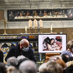 Un rassemblement religieux a lieu à la cathédrale d'Albi, France, le 8 janvier 2022, à l'initiative de la soeur et d'une amie de Delphine Jubillar. © Thierry Breton/Panoramic/Bestimage
