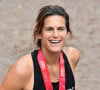 Amélie Mauresmo boucle le marathon de Londres en 3h22'45''.