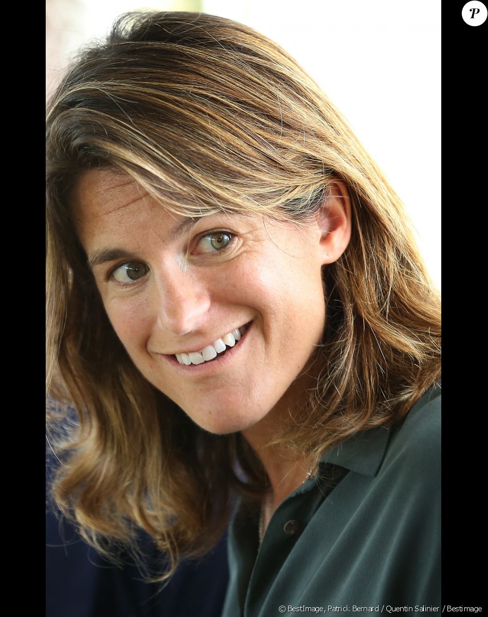 Amélie Mauresmo - Inauguration du nouveau chai du Château Les Carmes Haut-Brion dessiné par Philippe Starck et Luc-Arsène Henry à Bordeaux le 24 juin 2016. © Patrick Bernard / Quentin Salinier / Bestimage