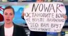 L'intervention de Marina Ovsyannikova lors du JT de la première chaîne russe, très regardé : elle a manifesté son opposition à la guerre en Ukraine.