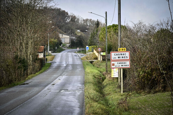 Vue générale de la maison de Delphine Jubillar à Cagnac-les-Mines, France, le 8 janvier 2022