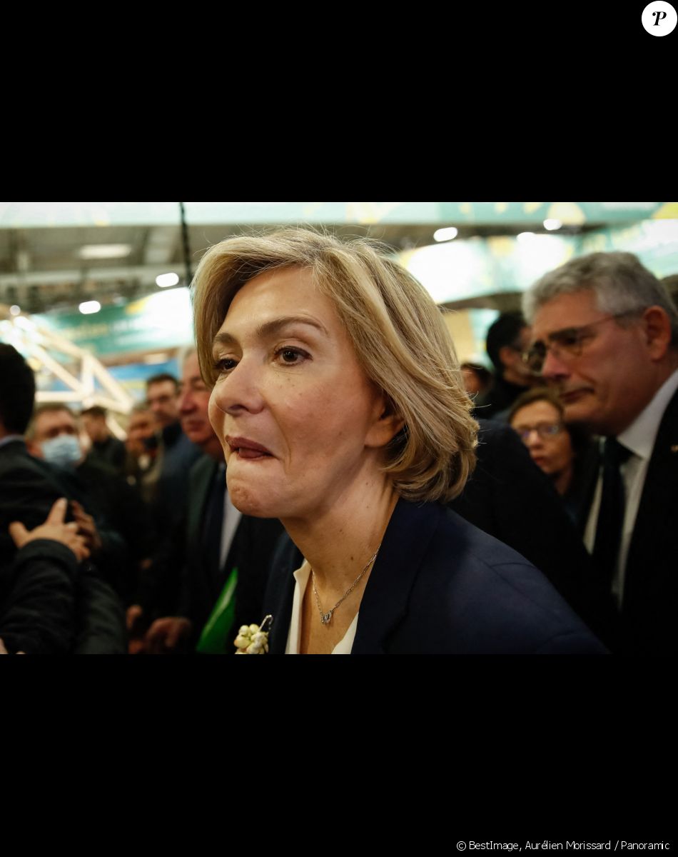 Valérie Pécresse, candidate LR à l'élection présidentielle, visite le Salon international de l'agriculture à Paris © Aurélien Morissard / Panoramic / Bestimage