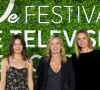 Julie Sassoust, Catherine Marchal et Aurélie Pons pour la série Ici tout commence, sur le photocall du 60eme Festival de Télévision de Monte-Carlo au Grimaldi Forum à Monaco le 20 juin 2021. © Bruno Bebert/Bestimage 