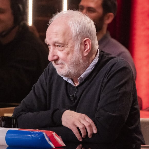 Exclusif - François Berléand sur le plateau de l'émission OEED (On Est En Direct) présentée par L.Salamé et L.Ruquier à Paris, France, le 19 mars 2022. © Jack Tribeca/Bestimage 