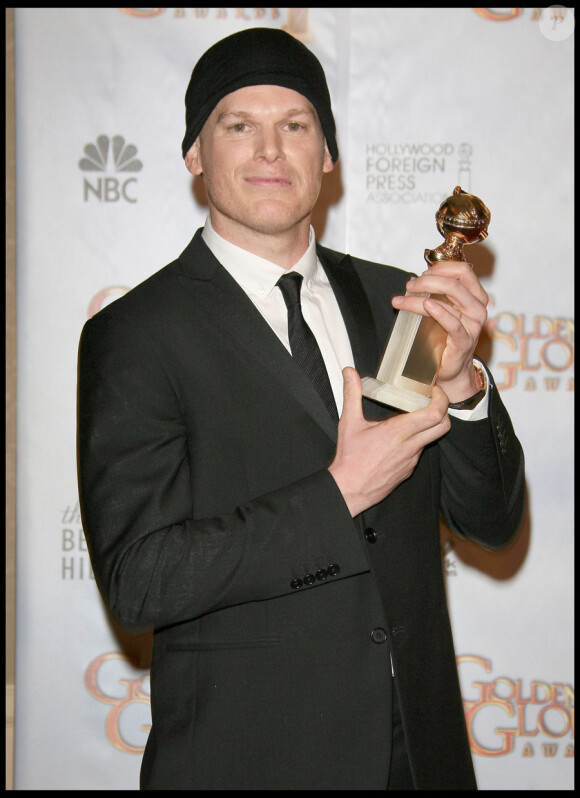 Michael C. Hall, récompensé pour Dexter, lors de la 67e cérémonie des Golden Globes le 17 janvier 2010