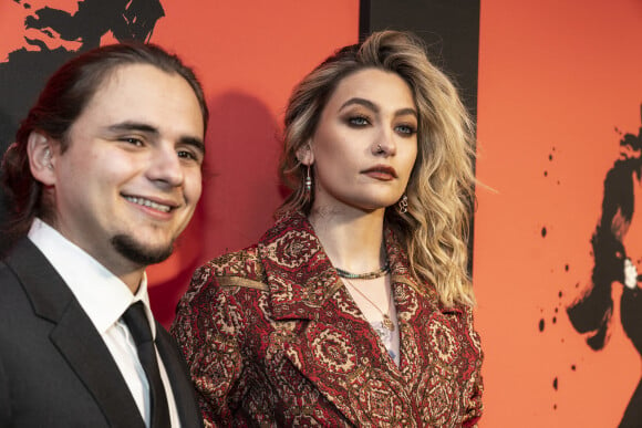 Prince Jackson et sa soeur Paris Jackson - Soirée d'ouverture de la comédie musicale "MJ (The Michael Jackson Musical)" au Neil Simon Theatre à New York. Le 1er février 2022 