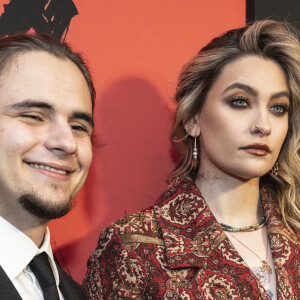 Prince Jackson et sa soeur Paris Jackson - Soirée d'ouverture de la comédie musicale "MJ (The Michael Jackson Musical)" au Neil Simon Theatre à New York. Le 1er février 2022 