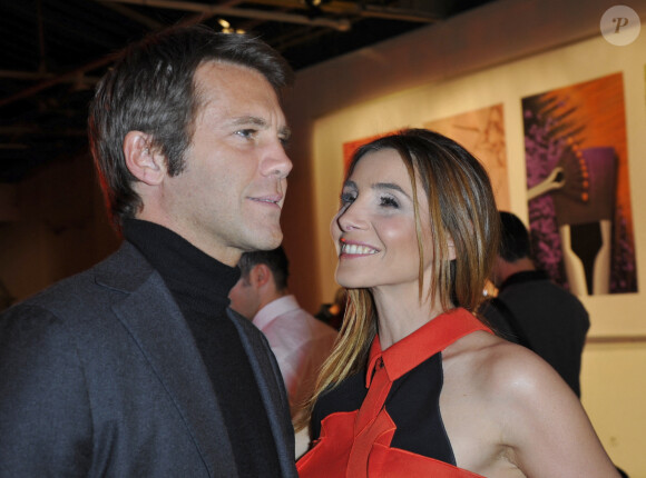 Le Prince Emmanuel-Philibert de Savoie et la princesse de Savoie Clotilde Courau - Soiree "Make Up For Ever" au Palais de Tokyo a Paris le 31 Janvier 2013. 