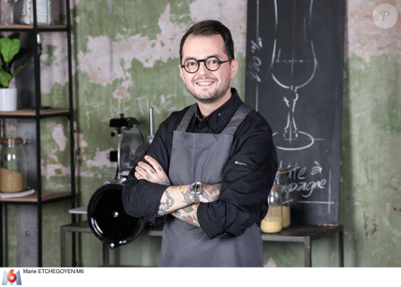 Arnaud Delvenne, candidat à "Top Chef 2022" sur M6.