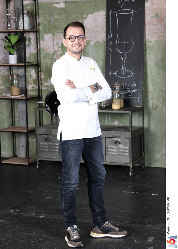 Arnaud Delvenne, candidat à "Top Chef 2022" sur M6.