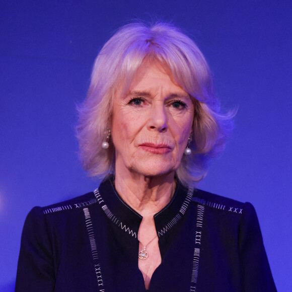 Camilla Parker Bowles, duchesse de Cornouailles, assiste à la réception "Anne Frank Trust" à Londres