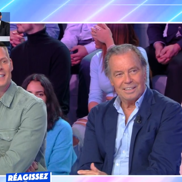 Michel Leeb évoque la situation amoureuse de son fils Tom Leeb sur le plateau de Touche pas à mon poste