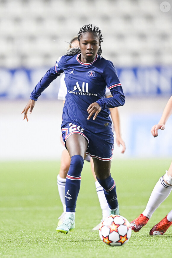 Aminata Diallo (PSG) : PSG vs WFC Kharkiv - UWCL, à Paris, France, le 13 octobre 2021. © Jean-Baptiste Autissier/Panoramic/Bestimage