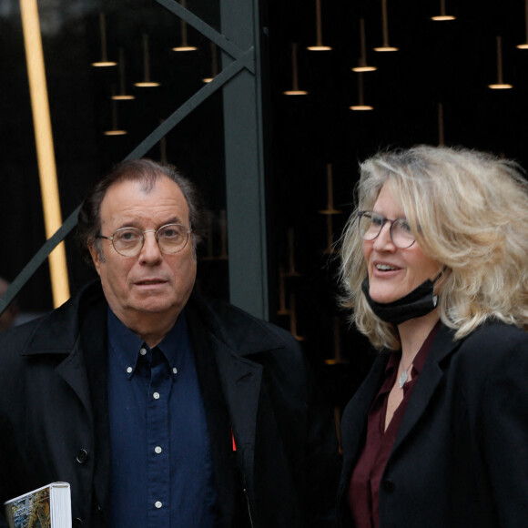 Daniel Russo - Sorties de l'enregistrement "Vivement dimanche" au Studio Gabriel, diffusée le 27 mars 2022 sur France 2. Le 17 mars 2022. © Christophe Clovis / Bestimage
