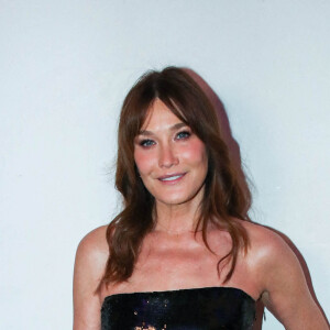 Carla Bruni-Sarkozy - Dîner de l'association AEM, au profit des enfants du Rwanda, au Pavillon Ledoyen à Paris. Le 24 mars 2022. © Borde-Rindoff / Bestimage