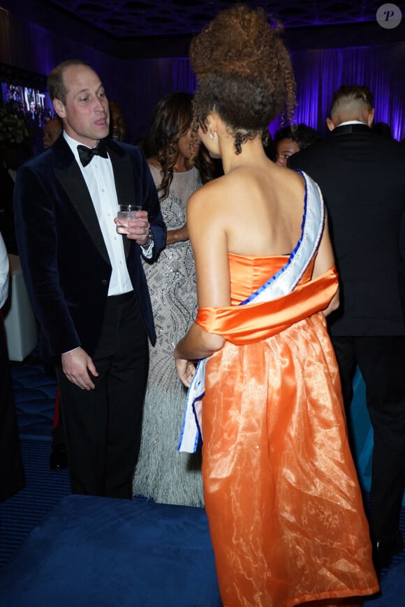 Le prince William, duc de Cambridge, et Catherine (Kate) Middleton, duchesse de Cambridge, assistent à une réception organisée par le gouverneur général des Bahamas, Sir Cornelius Alvin Smith. Nassau, le 25 mars 2022. 