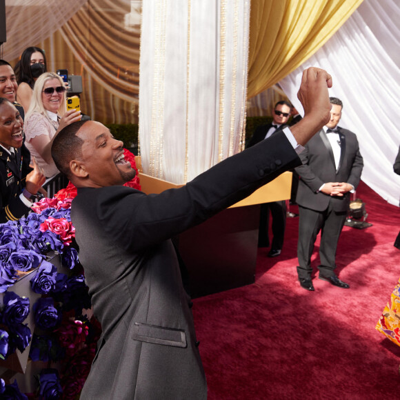 Will Smith au photocall de la 94ème édition de la cérémonie des Oscars à Los Angeles, le 27 mars 2022.