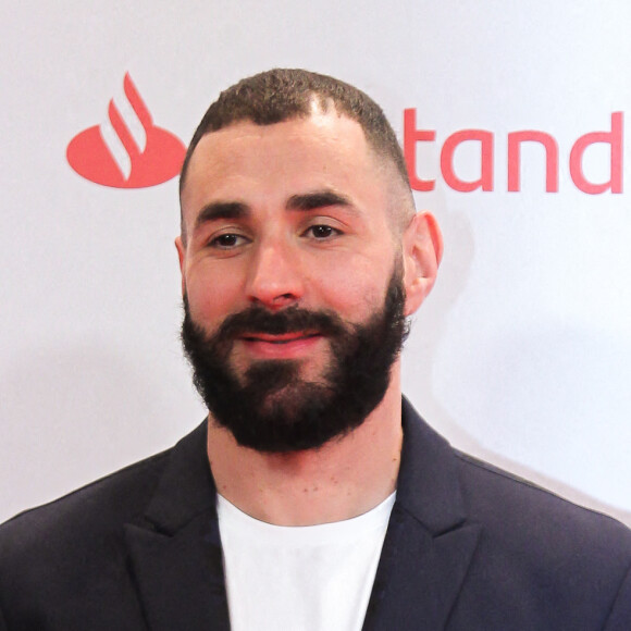 Karim Benzema au photocall de la soirée des "AS Sports Awards" à Madrid. © Irina R. Hipolito/AFP7 via Zuma Press/Bestimage