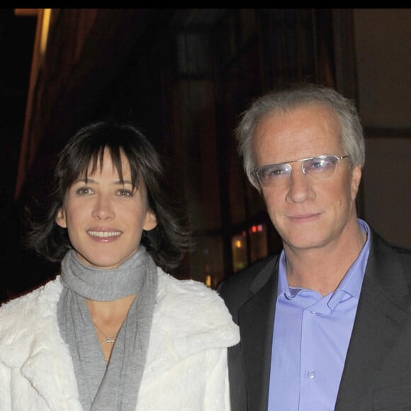 Christophe Lambert, Sophie Marceau à la première de L'homme de chevet à Paris