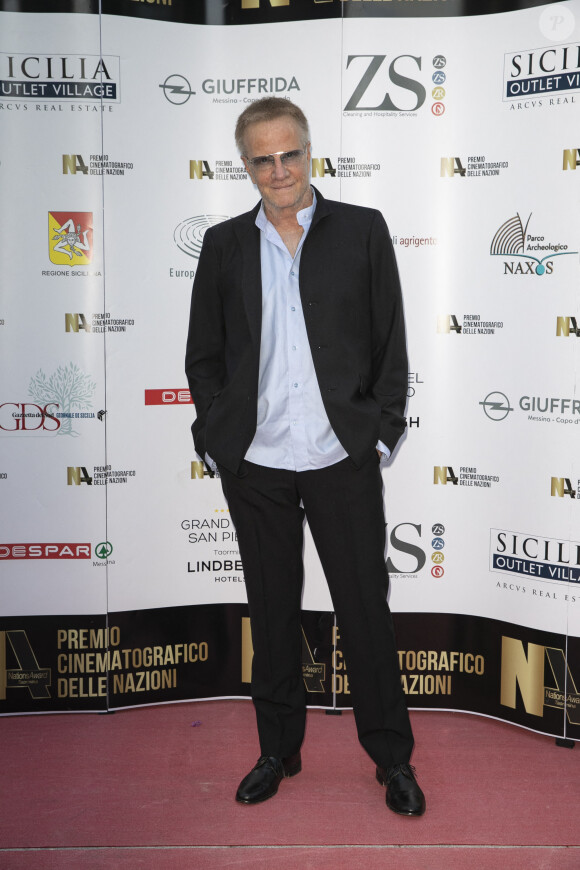 Christophe Lambert - Photocall de la 13ème édition des "Cinema Nation Awards" à Syracuse en Italie le 21 juillet 2019. 