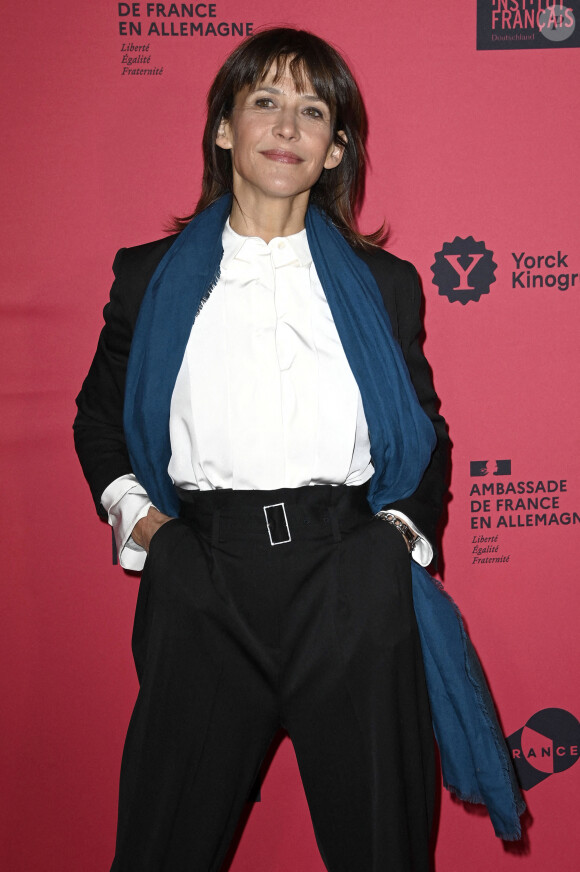 Sophie Marceau au photocall du film "Tout s'est bien passé" lors de la 21ème édition de la semaine du cinéma français à Berlin le 25 novembre 2021. © Future-Image via ZUMA Press / Bestimage 