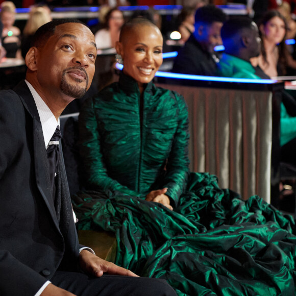 Will Smith et Jada Pinkett-Smith à la 94ème édition de la cérémonie des Oscars à Los Angeles, le 27 mars 2022