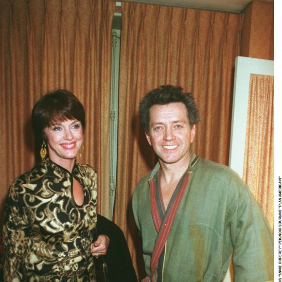 Bernard Giraudeau et Anny Duperey pendant leur 18 ans de vie commune, de vie de théatre, de vie de cinéma...