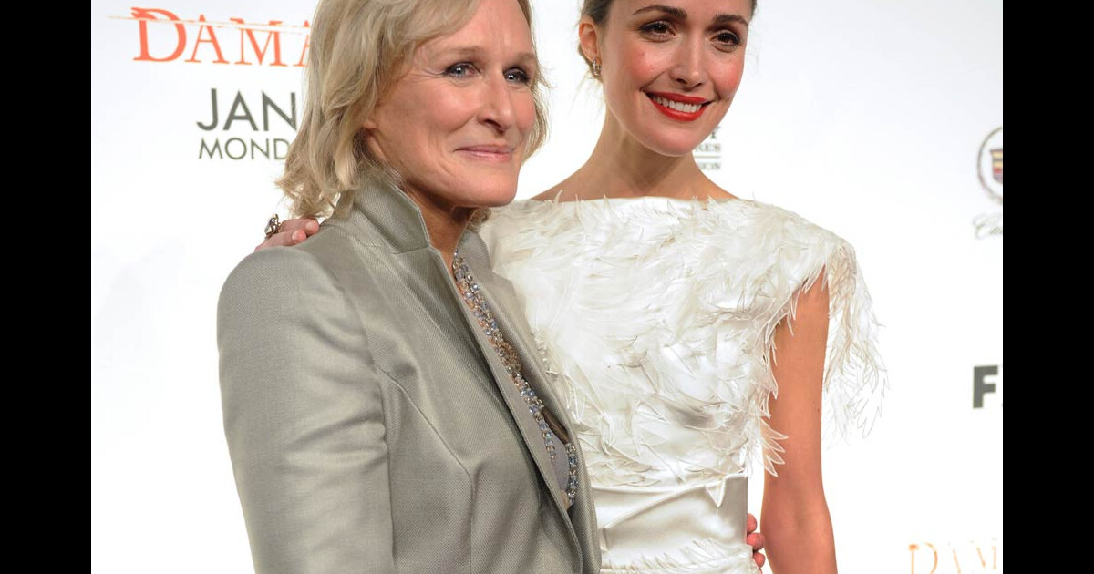 Une Glenn Close survoltée et une Rose Byrne très en beauté... pour une ...