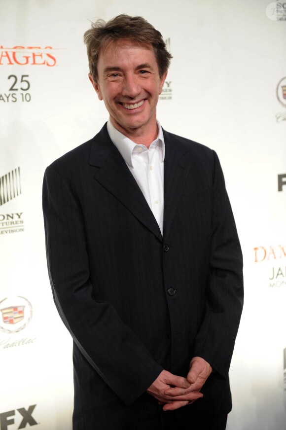 Martin Short lors de la soirée promo de la troisième saison de Damages ainsi que la sortie du DVD de la deuxième saison à New York le 19 janvier 2010