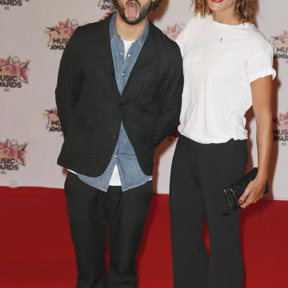 Laure Manaudou et son compagnon Jérémy Frérot - Arrivées à la 17ème cérémonie des NRJ Music Awards 2015 au Palais des Festivals à Cannes © Christophe Aubert via Bestimage 