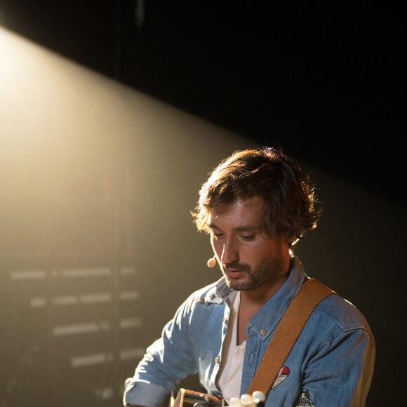 Exclusif - Jérémy Frérot - Backstage de l'enregistrement de l'émission "La Chanson secrète 8" à la Seine musicale à Paris, diffusée le 4 septembre sur TF1 © Gaffiot-Moreau / Bestimage 