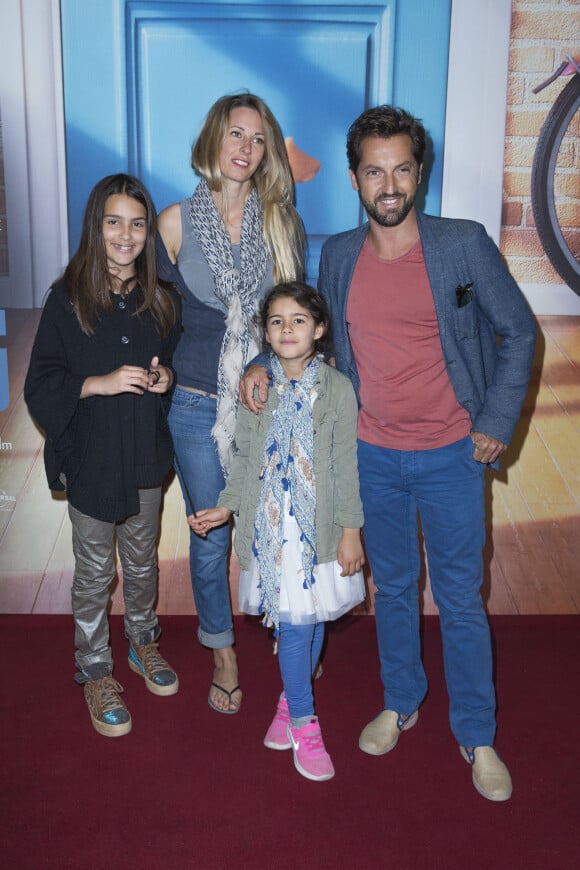 Frédéric Diefenthal et sa compagne - Avant-première du film "Comme Des Bêtes" au Grand Rex à Paris. Le 3 juillet 2016. © Borde-Gorassini / Bestimage