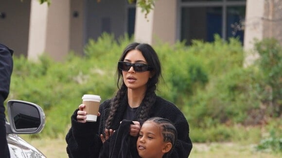 Kim Kardashian : Supportrice de son fils Saint (6 ans), craquant footballeur