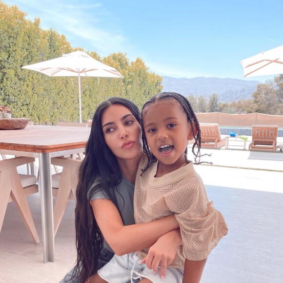 Kim Kardashian et Saint