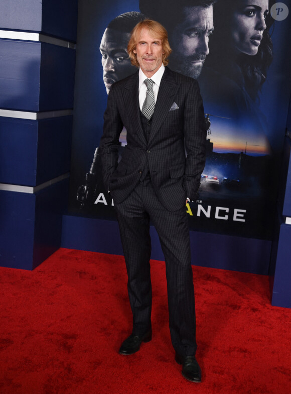 Michael Bay au photocall de la première du film "Ambulance" à Los Angeles le 4 avril 2022. 