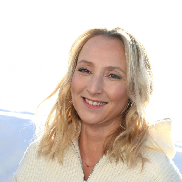 Audrey Lamy au photocall du film "La Brigade" lors de la 25ème édition du Festival international du film de comédie de l'Alpe d'Huez, France, le 21 janvier 20222. © Dominique Jacovides/Bestimage