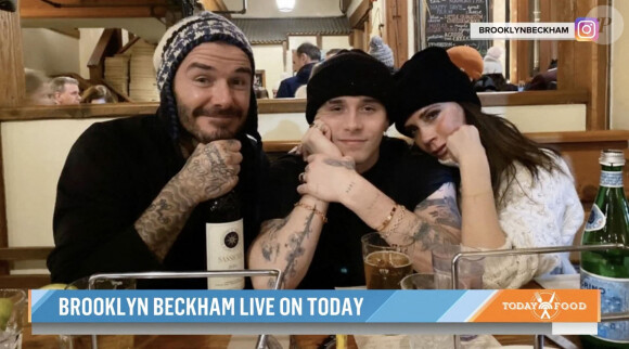 Brooklyn Beckham moqué sur les réseaux sociaux pour avoir préparé un sandwich dans l'émission "Today Show", le 6 octobre 2021.