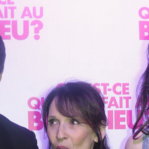 Ary Abittan, Chantal Lauby et Frédérique Bel - Soirée du film "Qu'est ce qu'on a fait au Bon Dieu?" au Showcase à Paris, le 8 décembre 2014.